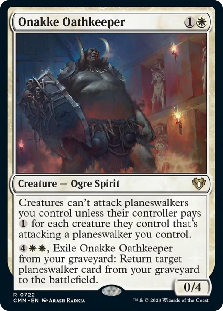 Onakke Oathkeeper [Commander Masters] 