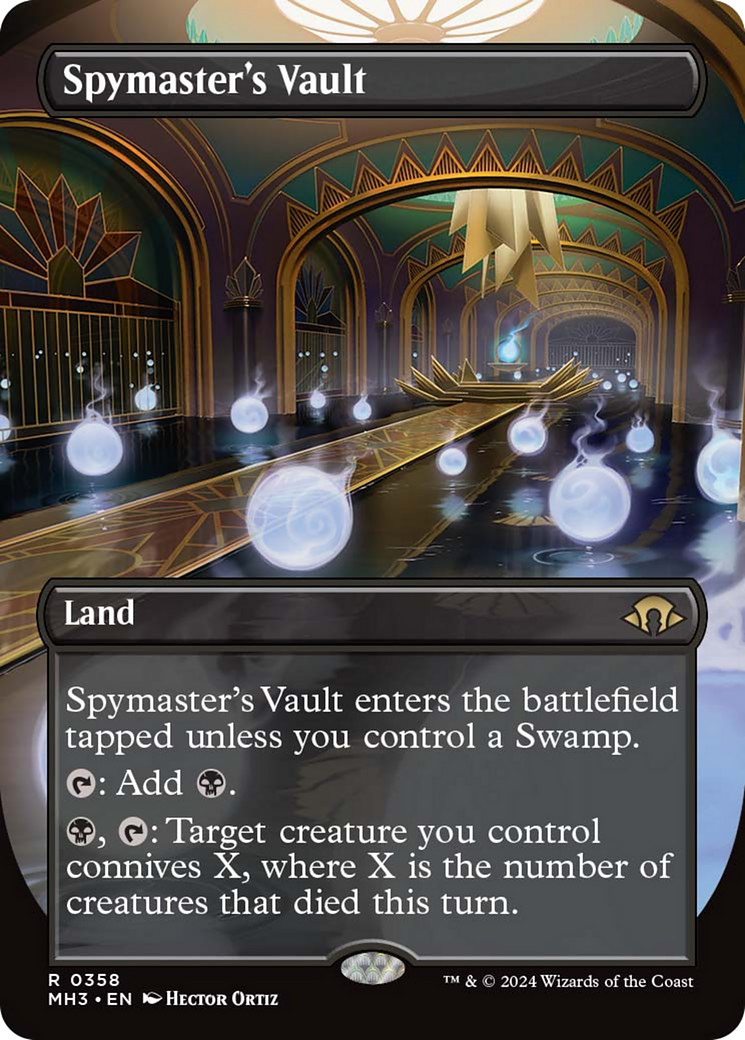 Spymaster's Vault (Borderless) [Modern Horizons 3] 