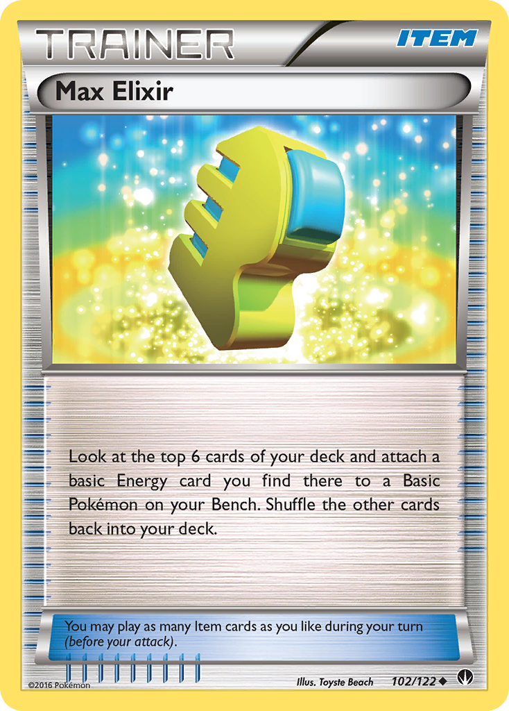 Max Elixir (102/122) [XY:BREAKpoint] 