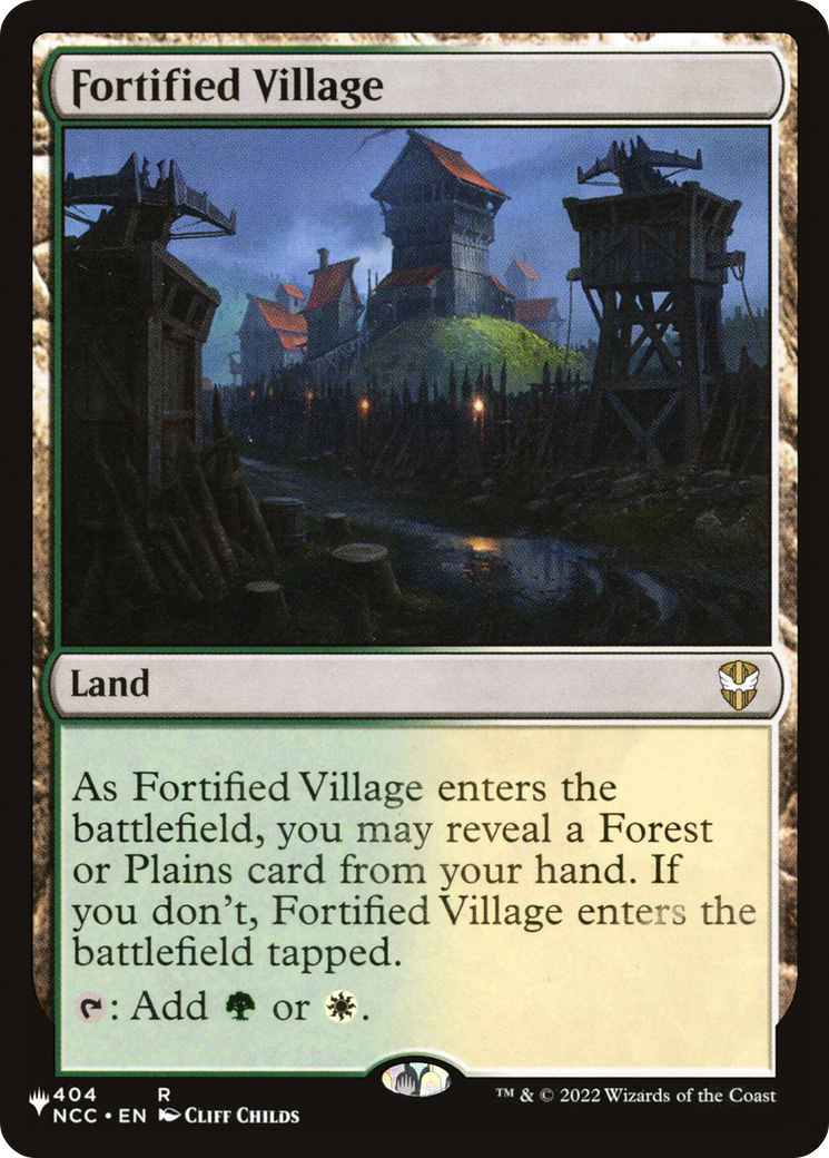 Fortified Village [The List] 