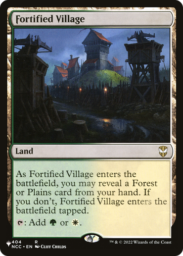 Fortified Village [The List] 