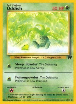 Oddish (63/82) [Team Rocket Unlimited] 