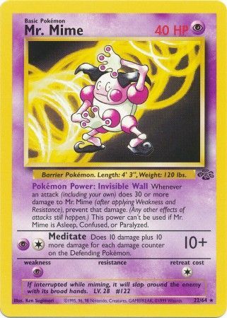 Mr. Mime (22/64) [Jungle Unlimited] 