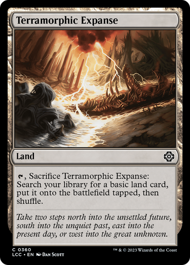 Terramorphic Expanse [The Lost Caverns of Ixalan Commander] 