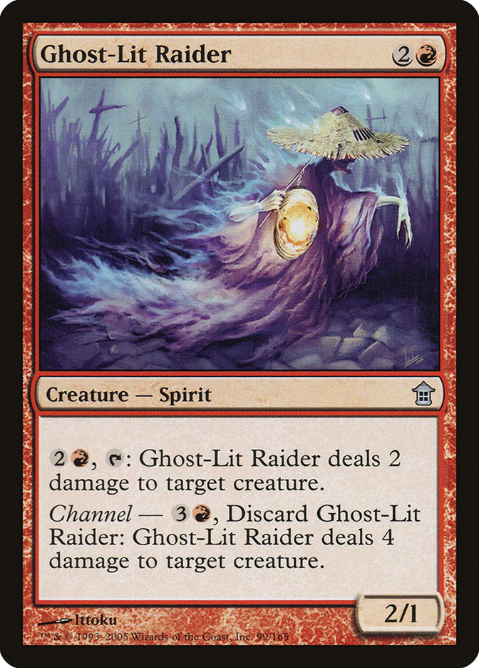 Ghost-Lit Raider [Saviors of Kamigawa] 