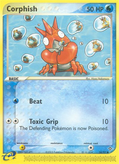 Corphish (54/97) [EX: Dragon] 
