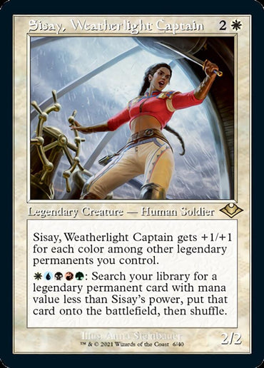 Sisay, Weatherlight Captain (Retro) [Modern Horizons] 