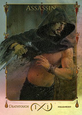 Tokens of Spirit: Assassin Token (1/1 - Deathtouch) (Foil)