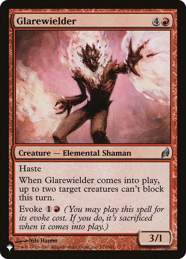 Glarewielder [The List Reprints] 