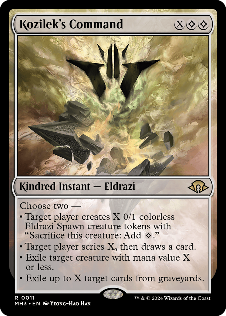 Kozilek's Command [Modern Horizons 3] 