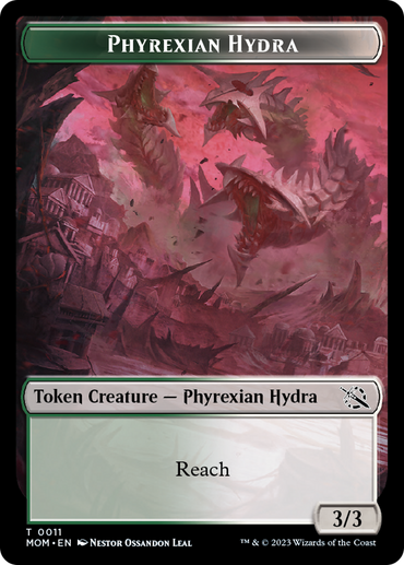 Phyrexian Hydra Token (11) [March of the Machine Tokens] 