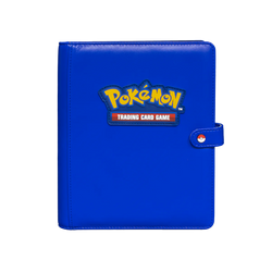 Premium Blue 4-Pocket Snap Binder for Pokémon