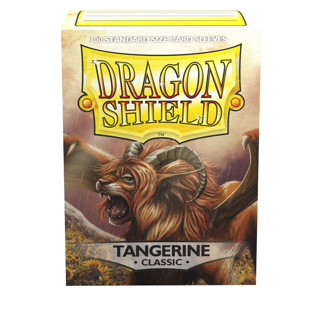 Dragon Shield: Standard 100ct Sleeves - Tangerine (Classic) 