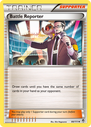 Battle Reporter (88/111) [XY: Furious Fists] 