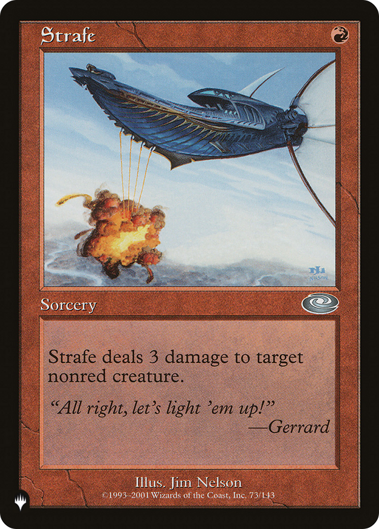 Strafe [The List Reprints] 