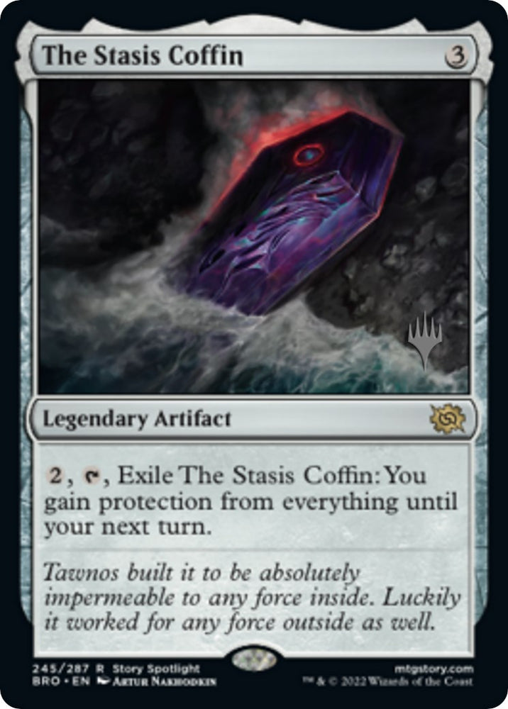 The Stasis Coffin (Promo Pack) [The Brothers' War Promos] 