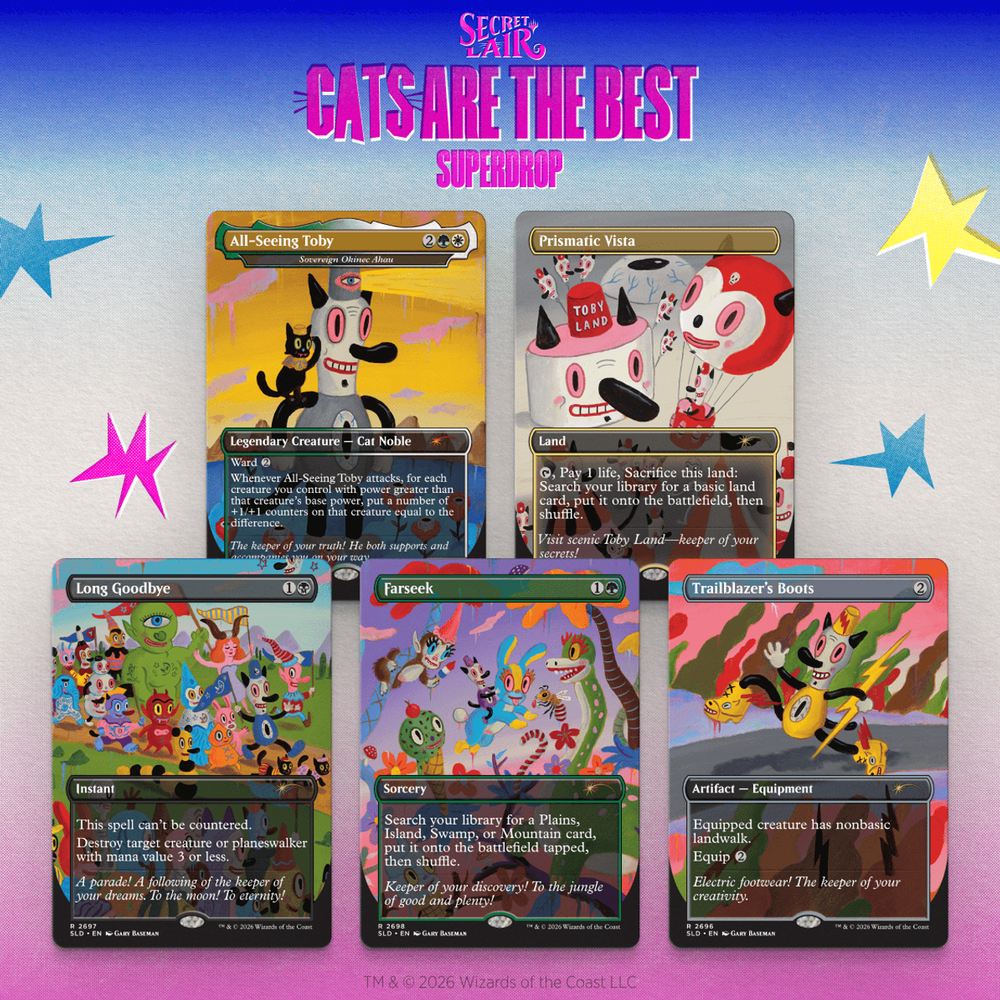 Secret Lair: Drop Series - Toby’s Journey by Gary Baseman