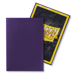 Dragon Shield: Japanese Size 60ct Sleeves - Purple (Matte) 