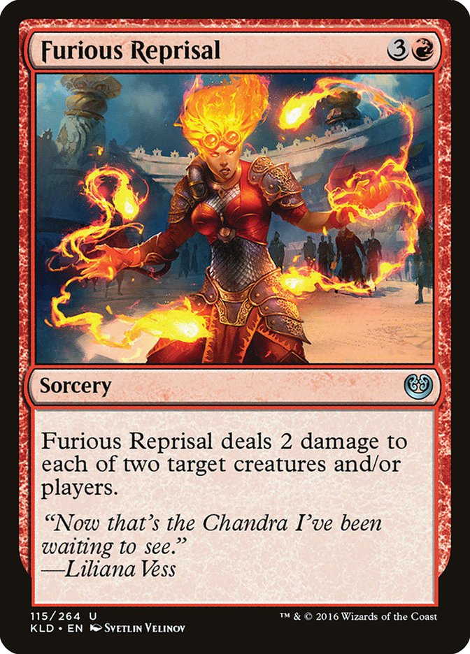 Furious Reprisal [Kaladesh] 