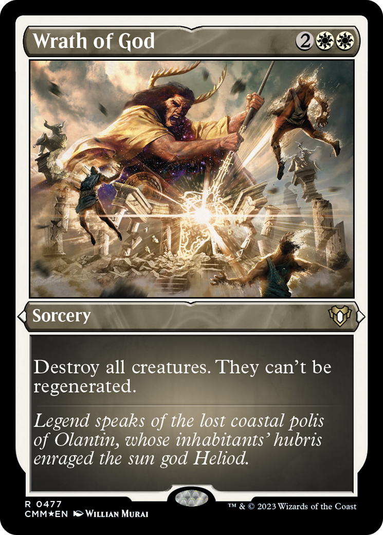 Wrath of God (Foil Etched) [Commander Masters] 