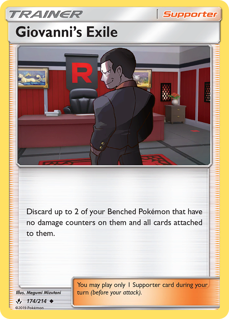 Giovanni's Exile (174/214) [Sun & Moon: Unbroken Bonds] 