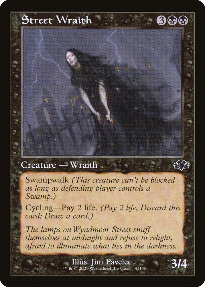 Street Wraith (Retro) [Dominaria Remastered] 