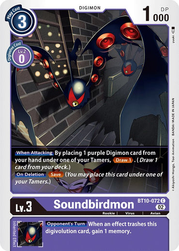 Soundbirdmon [BT10-072] [Xros Encounter] 