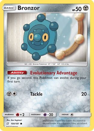 Bronzor (100/181) [Sun &amp; Moon: Team Up] 