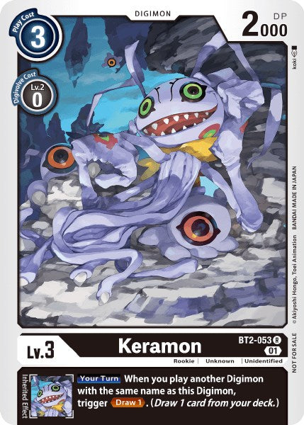 Keramon [BT2-053] (Tamer Party Vol. 3) [Release Special Booster Promos] 