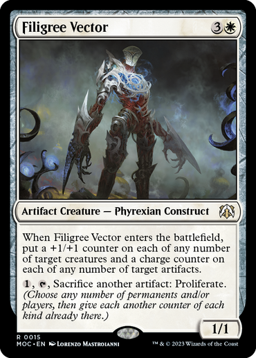 Filigree Vector [March of the Machine Commander] 