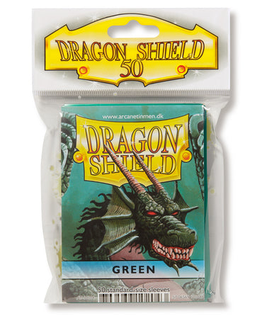 Dragon Shield: Standard 50ct Sleeves - Green (Classic) 