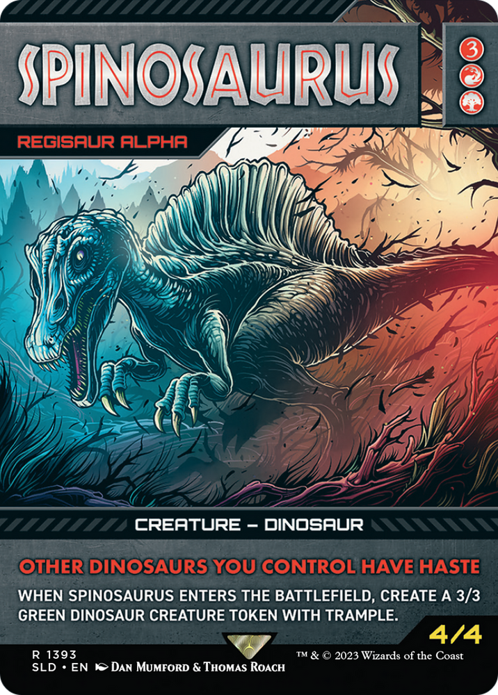 Spinosaurus - Regisaur Alpha [Secret Lair Drop Series] 