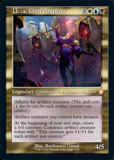 Urza, Chief Artificer (002) (Retro) [The Brothers' War Commander] 