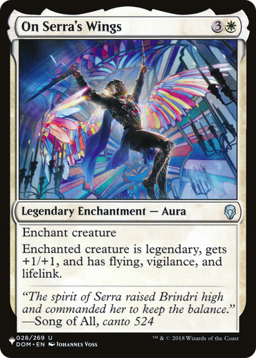 On Serra's Wings [The List Reprints] 