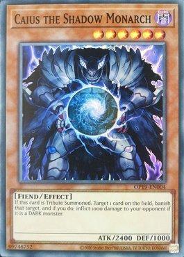Caius the Shadow Monarch [OP19-EN004] Super Rare 