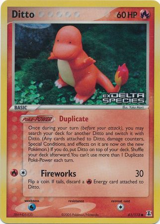 Ditto (61/113) (Stamped) [EX: Delta Species] 