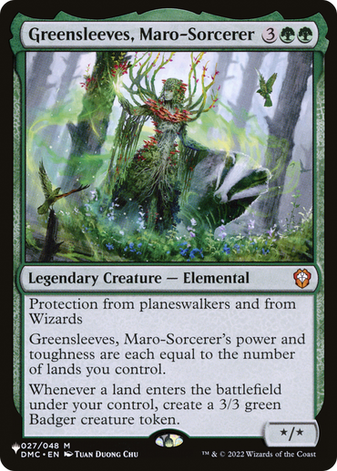 Greensleeves, Maro-Sorcerer [The List] 