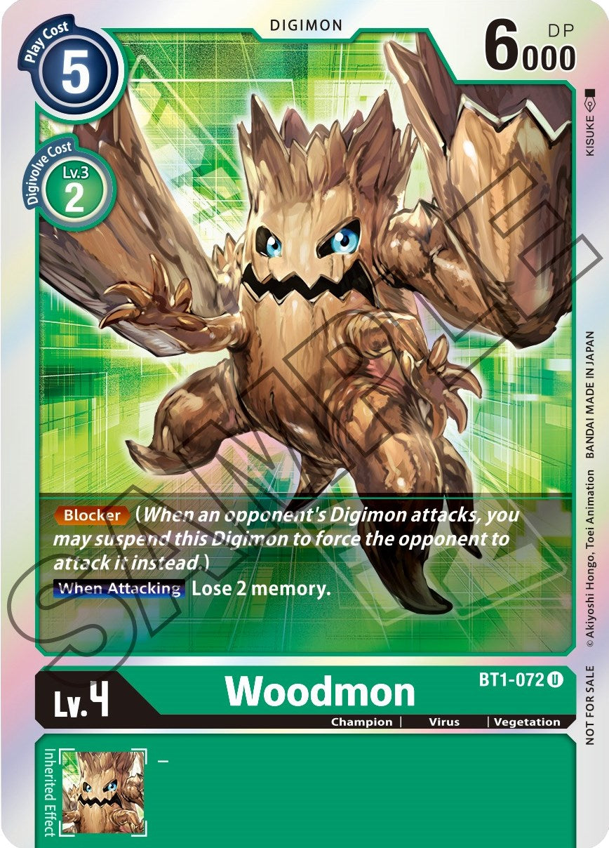 Woodmon [BT1-072] (Event Pack 1) [Release Special Booster Promos] 