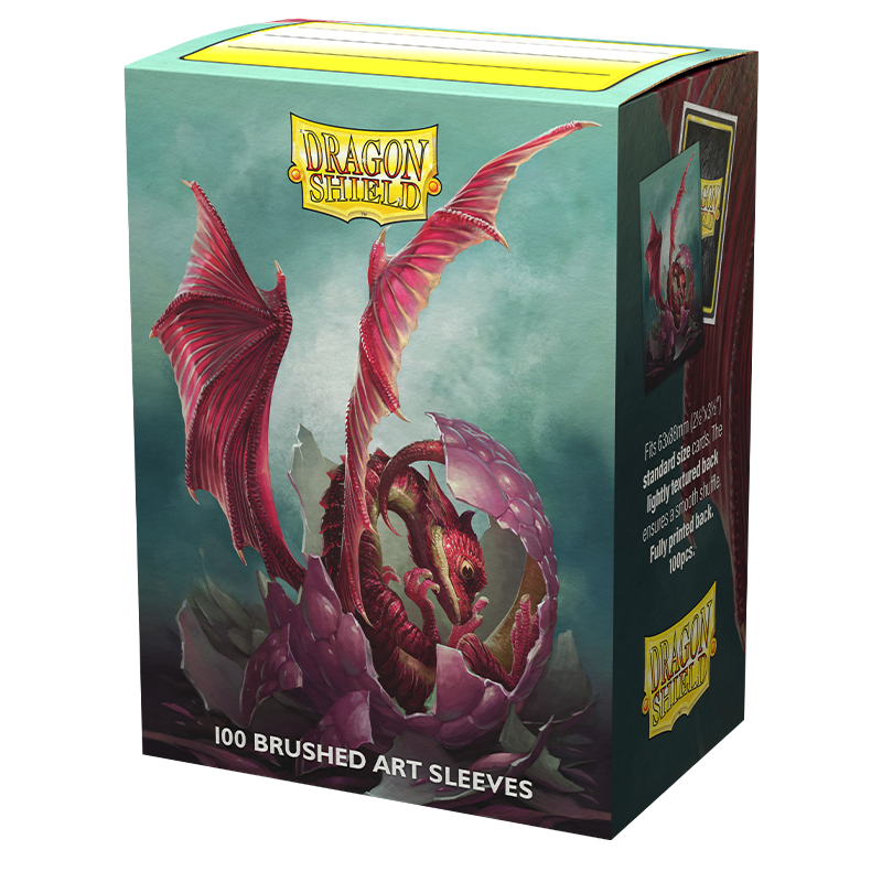 Dragon Shield: Standard 100ct Brushed Art Sleeves - Wyngs