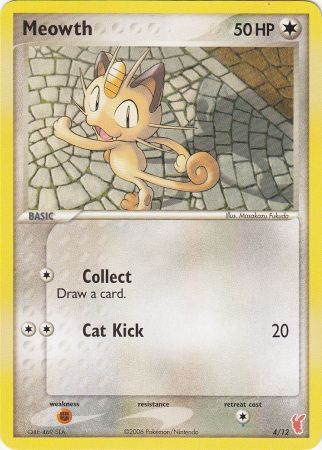 Meowth (4/12) [EX: Trainer Kit 2 - Plusle] 