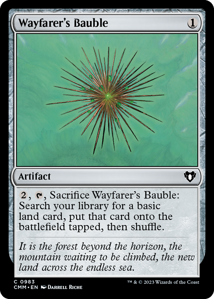 Wayfarer's Bauble [Commander Masters] 