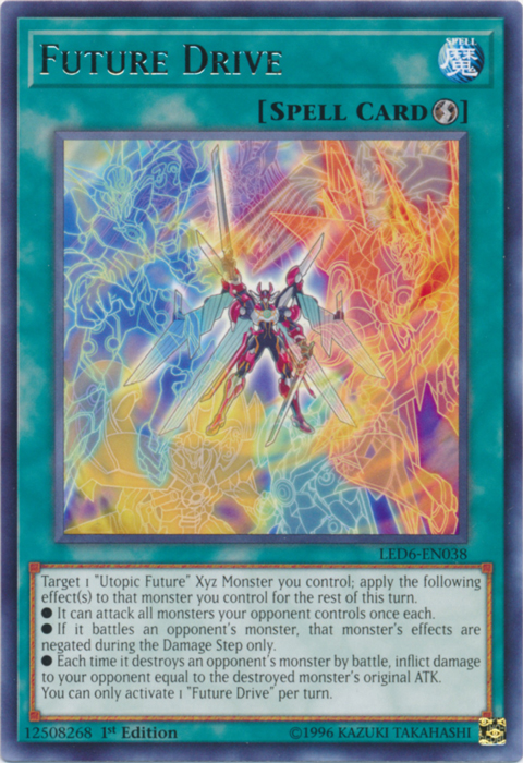 Future Drive [LED6-EN038] Rare 