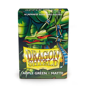 Dragon Shield: Japanese Size 60ct Sleeves - Apple Green (Matte) 