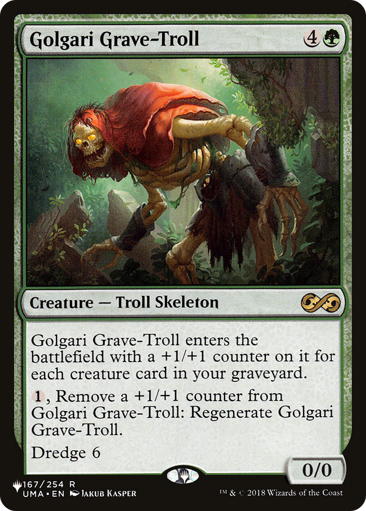 Golgari Grave-Troll [The List Reprints] 