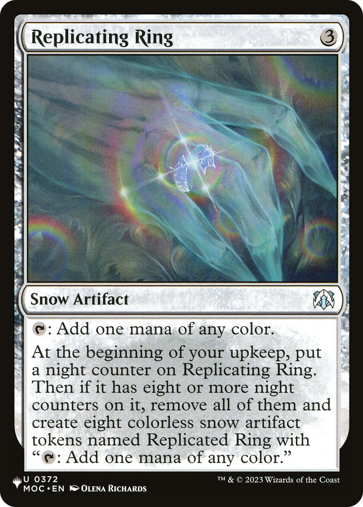 Replicating Ring [The List Reprints] 