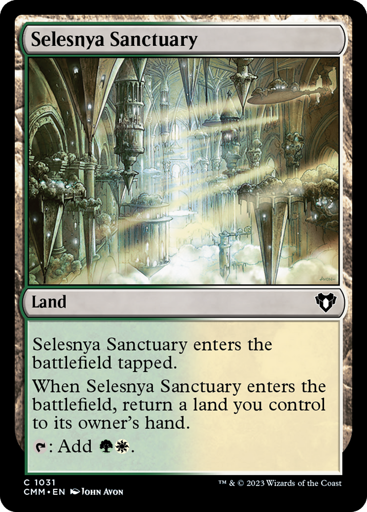 Selesnya Sanctuary [Commander Masters] 