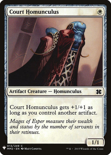 Court Homunculus [Mystery Booster] 