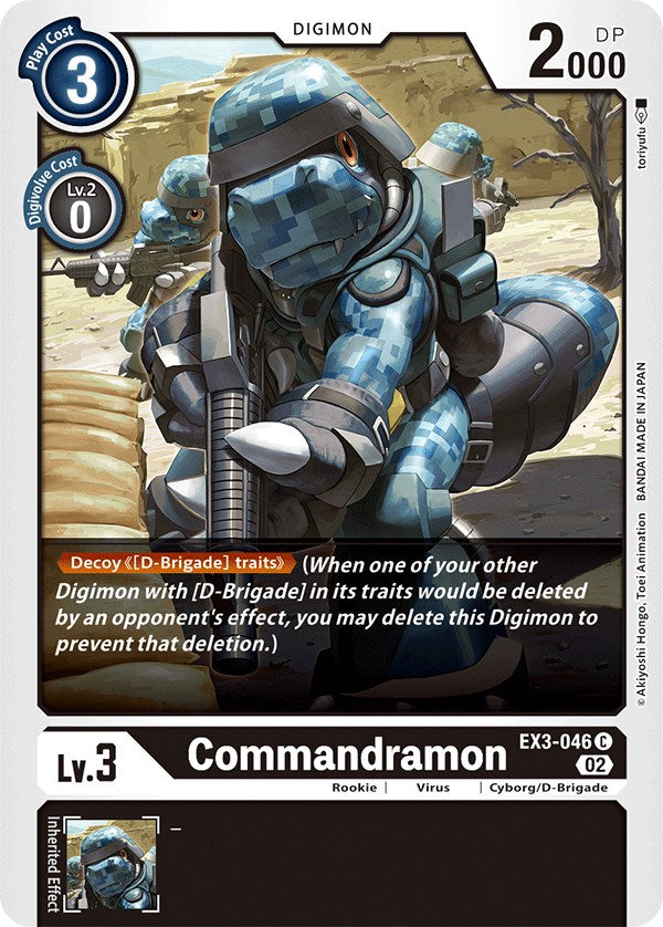 Commandramon [EX3-046] [Draconic Roar] 