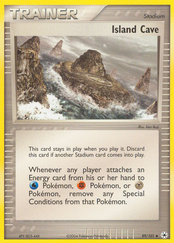 Island Cave (89/101) [EX: Hidden Legends] 