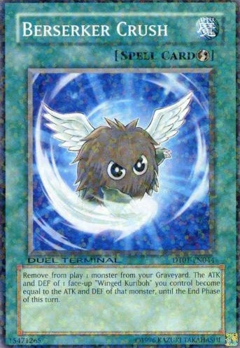 Berserker Crush [DT01-EN044] Super Rare 